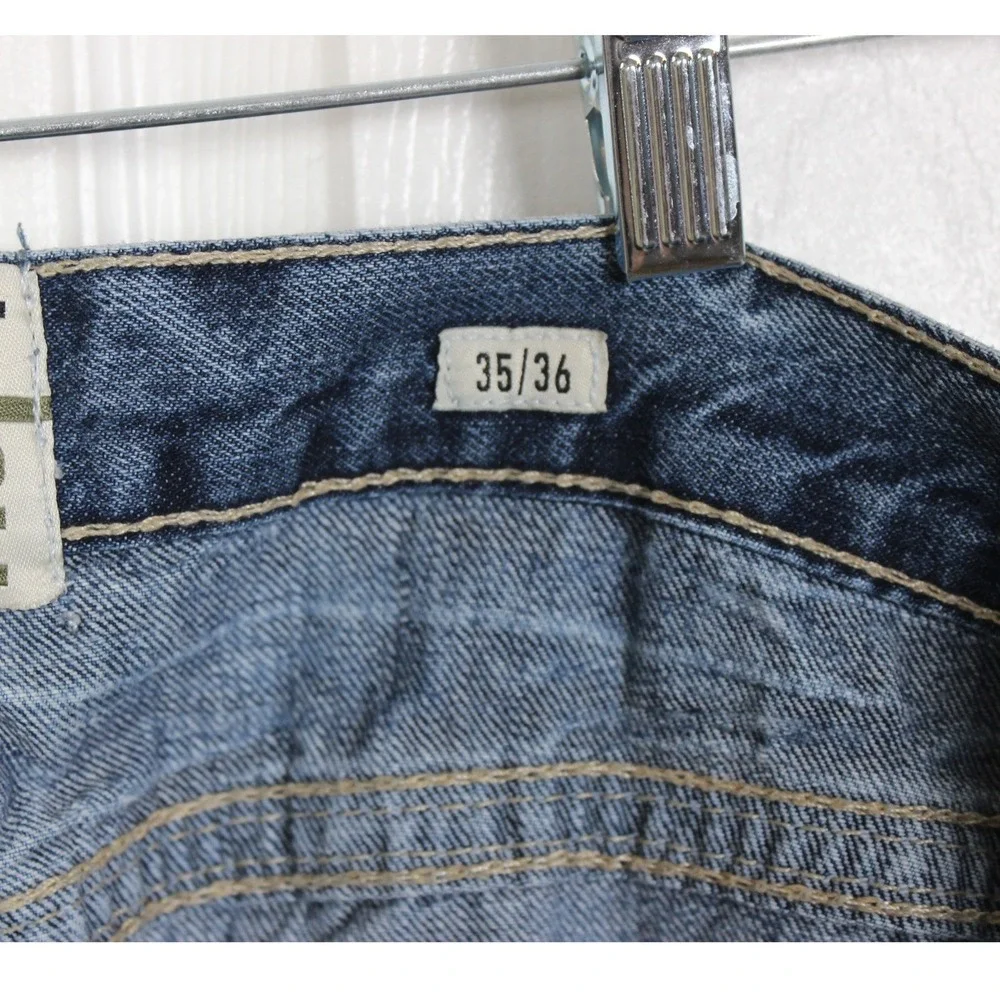 Ariat M5 Gambler Mens 35x36 Straight Leg Low Rise Medium Wash Jeans 10012703